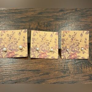 Three Pair Set Earrings!